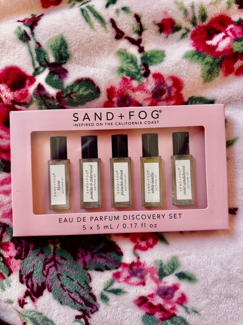 SAND+FOG Eau De Parfum Oil Discovery Set